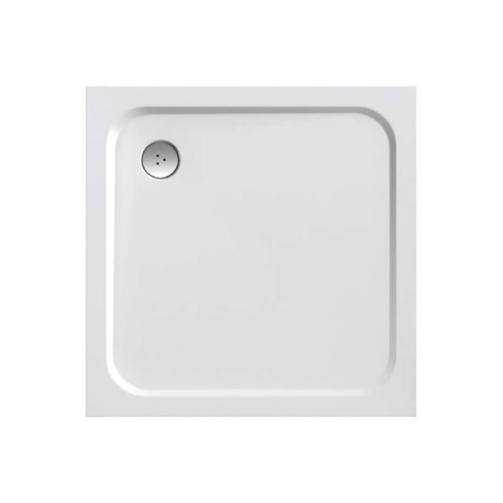 Ravak  Cada dus ravak galaxy pro, pe podea, 90 x 90 cm, acril, alb, xa047701010