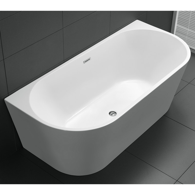 Florida Cada freestanding florida alvaro, la perete, 170 x 80 x 58 cm, acril, evacuare, alb, ws206-170