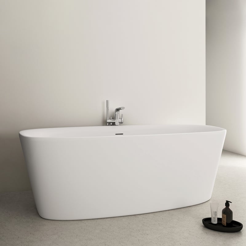 Ideal Standard Cada ideal standard dea, freestanding, 180 x 80 cm, acrilat sanitar, alb, e306701