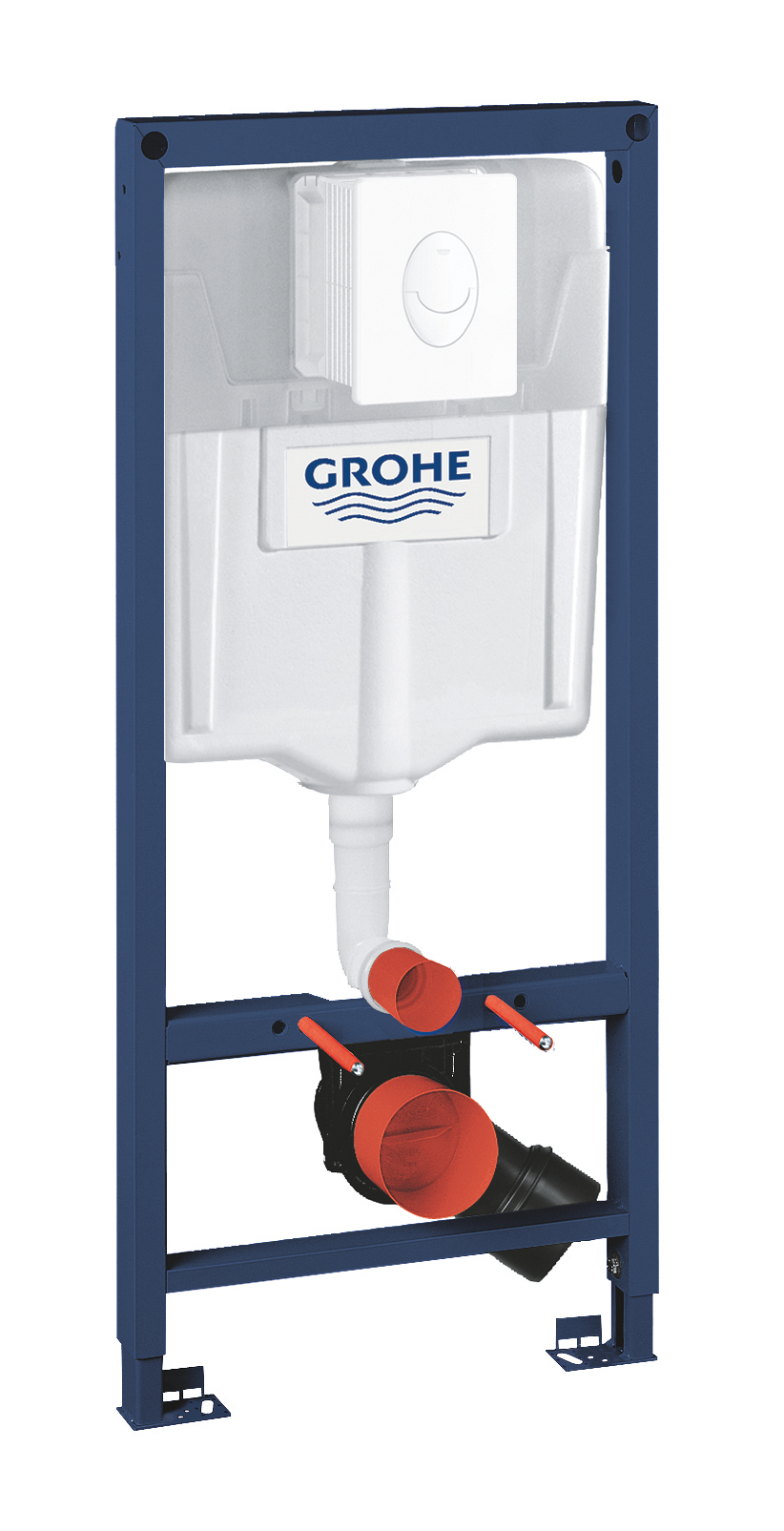 Grohe Cadru wc 2in1 grohe rapid sl, incastrat, clapeta skate alba, 38764001