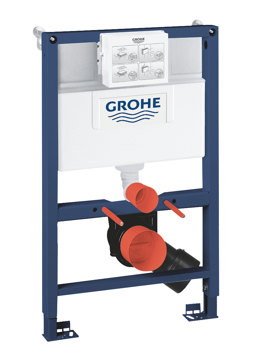 Grohe Cadru wc 2in1 grohe rapid sl, incastrat, suport perete, 38948000