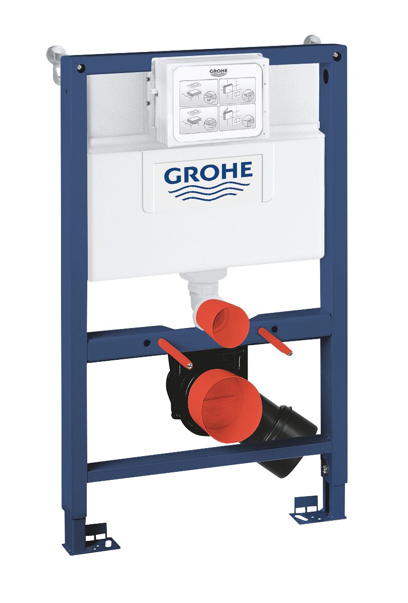 Grohe Cadru wc 2in1 grohe rapid sl, incastrat, suport perete, 38959000