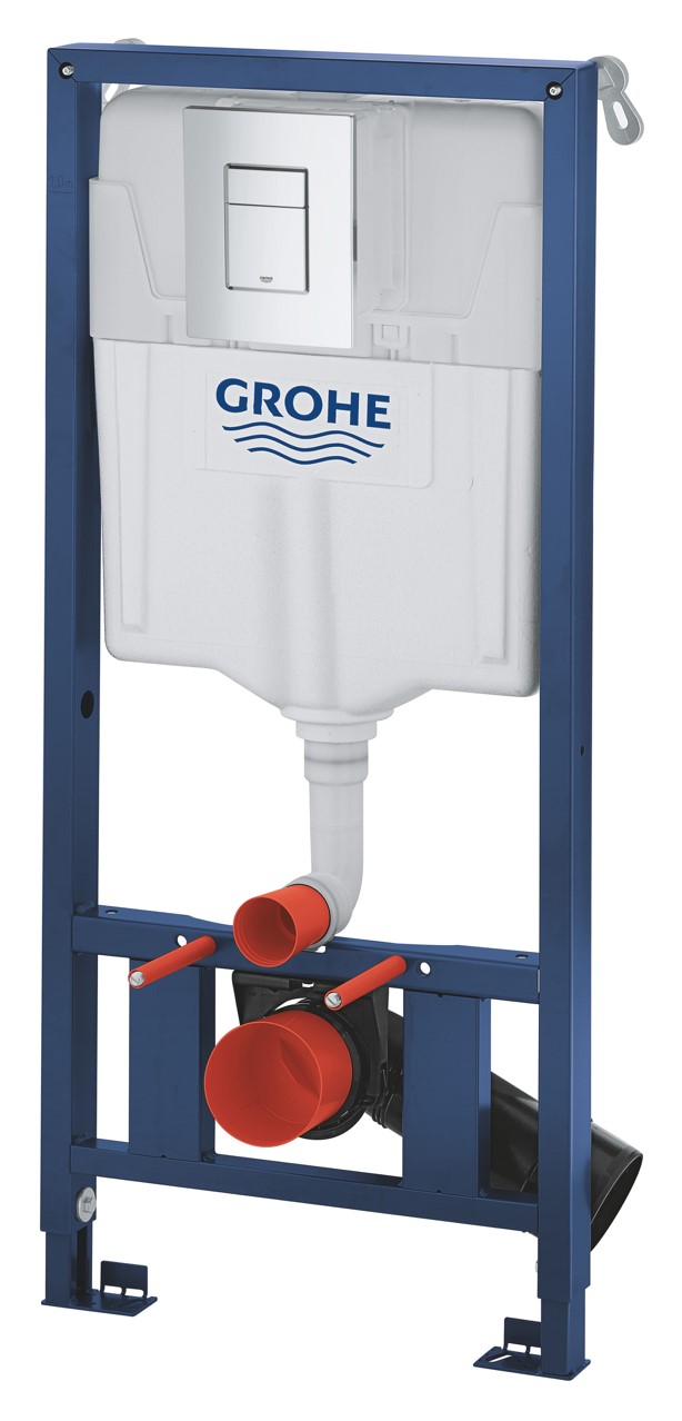 Set rezervor Grohe 39859000, Cadru 3in1 Rapid SL, tip instalare incastrat, tip placare uscata, numar moduri spalare 2 [2]
