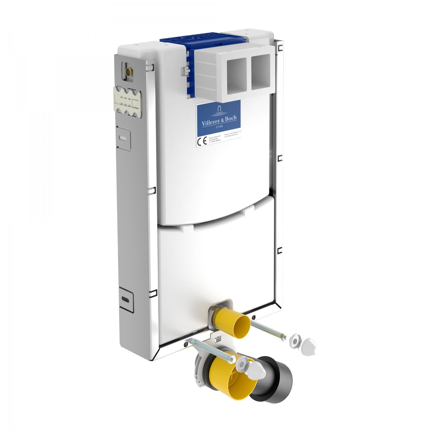 Villeroy and Boch Cadru wc suspendat villeroy & boch viconnect, incastrat, izolat, pentru zidarie, otel, 92247900