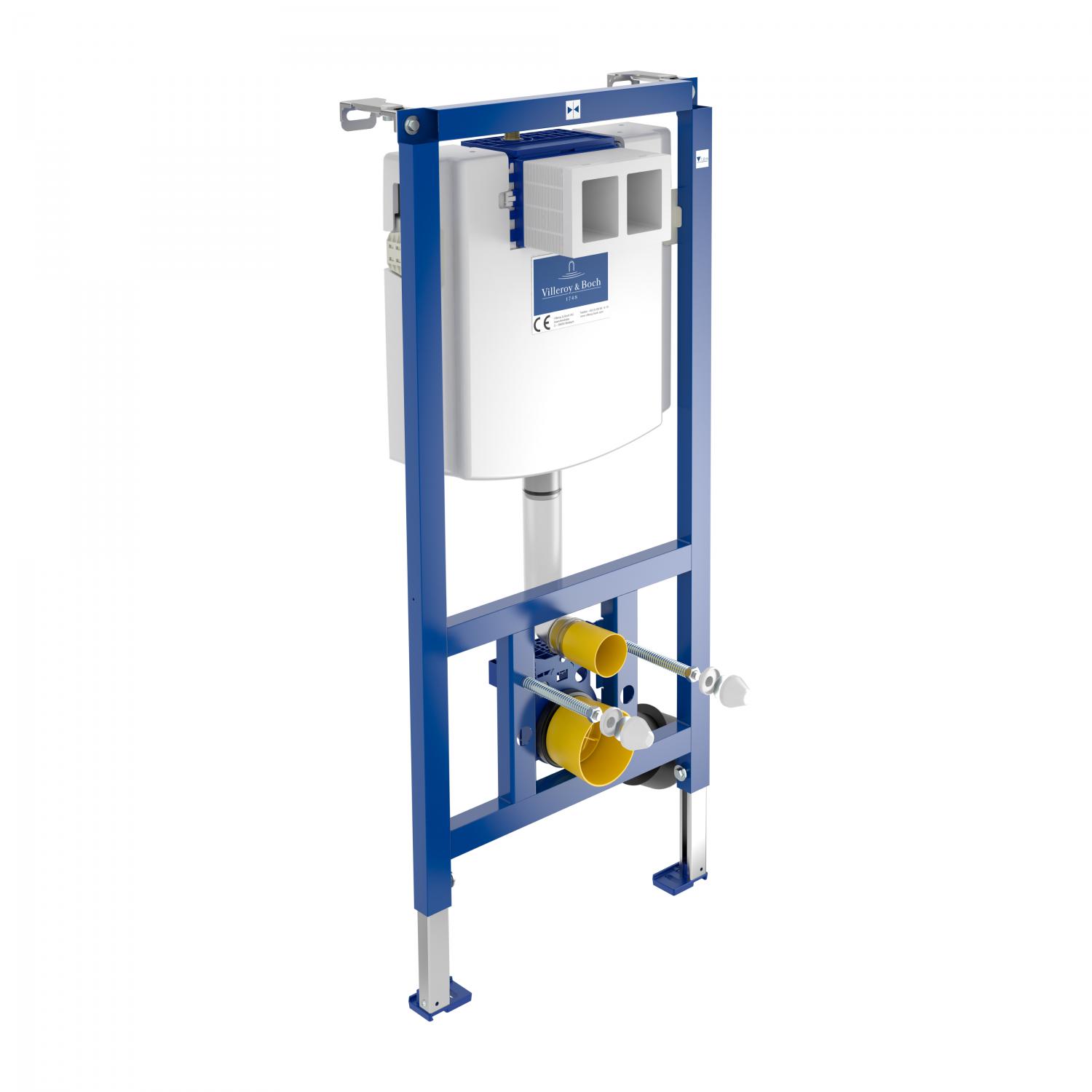 Villeroy and Boch Cadru wc suspendat villeroy & boch viconnect, incastrat, izolat, reglabil, otel, 92246100