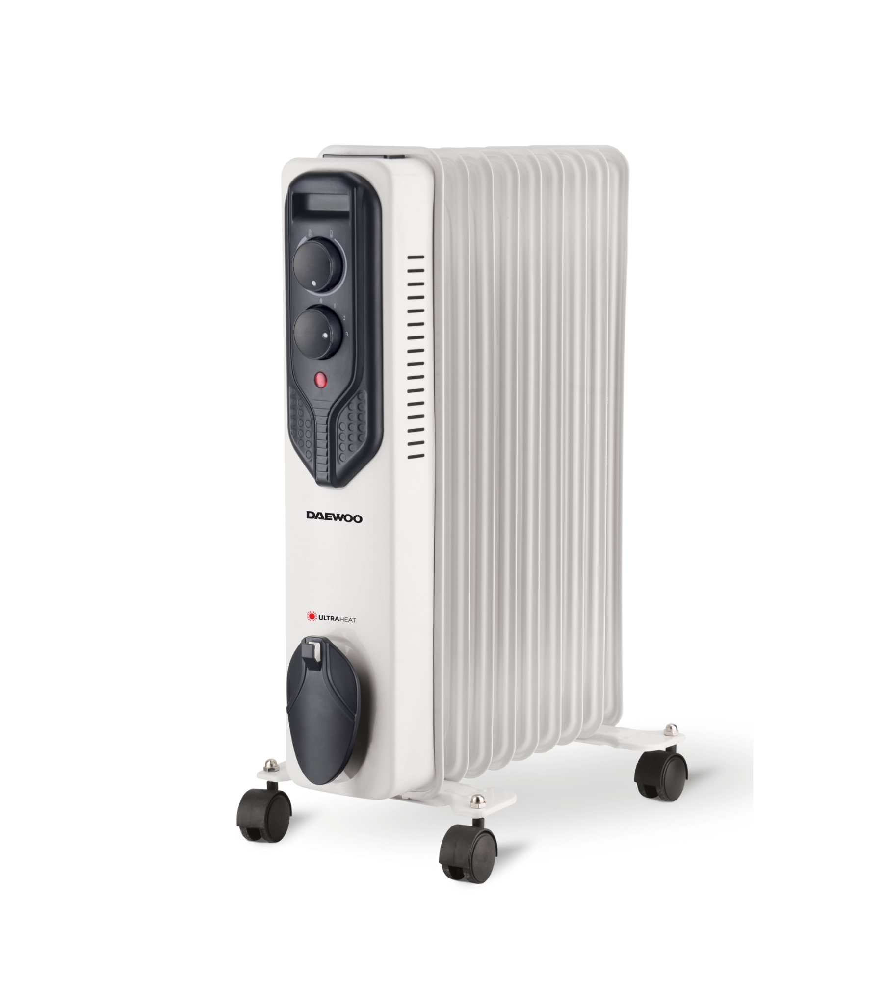 Calorifer electric Daewoo, 2000 W, 9 elementi, 3 trepte, …