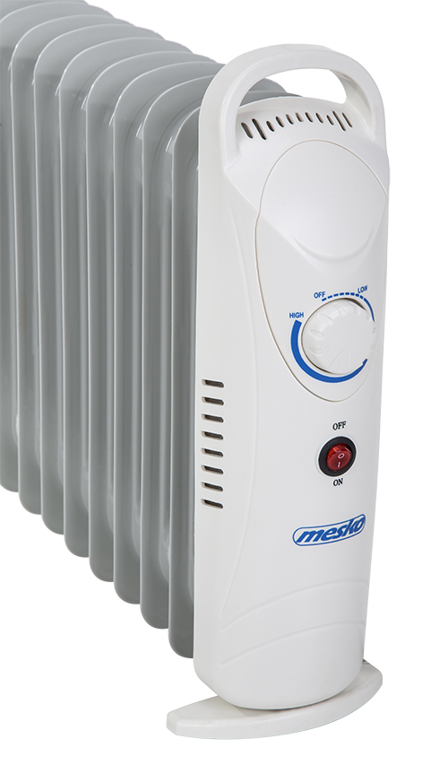 Mesko Calorifer electric mesko, 1000 w, 9 elementi, alb, ms7805