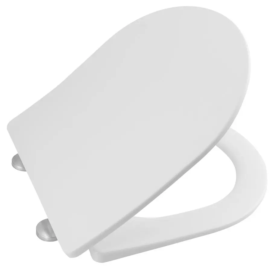 Aqualine Capac wc aqualine, universal, slim, softclose, alb, vrs008