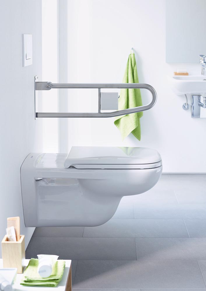 Capac WC Duravit 0060310000, D-Code, pentru wc, eliberare rapida, supr