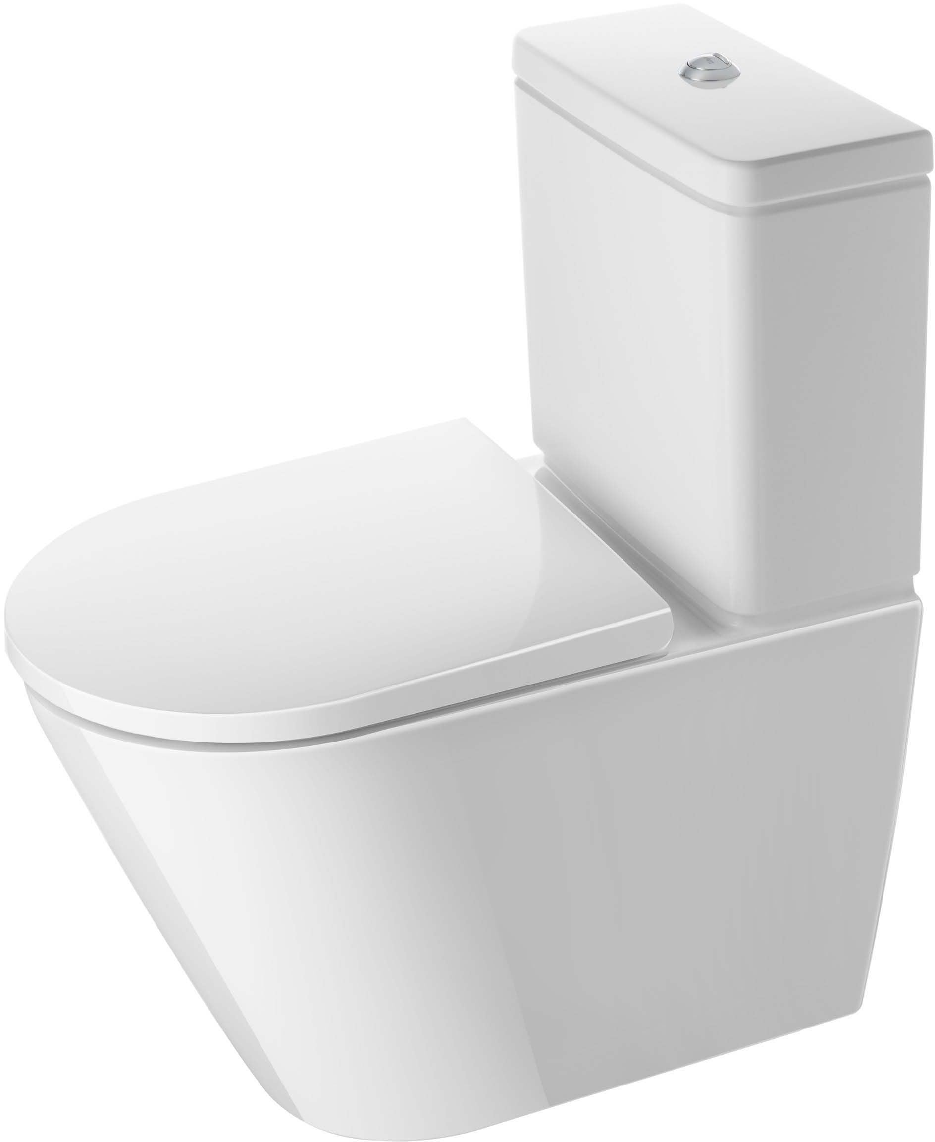 wccf 白 Capac WC Duravit D-Neo, SoftClose, duroplast, alb, 0021690000