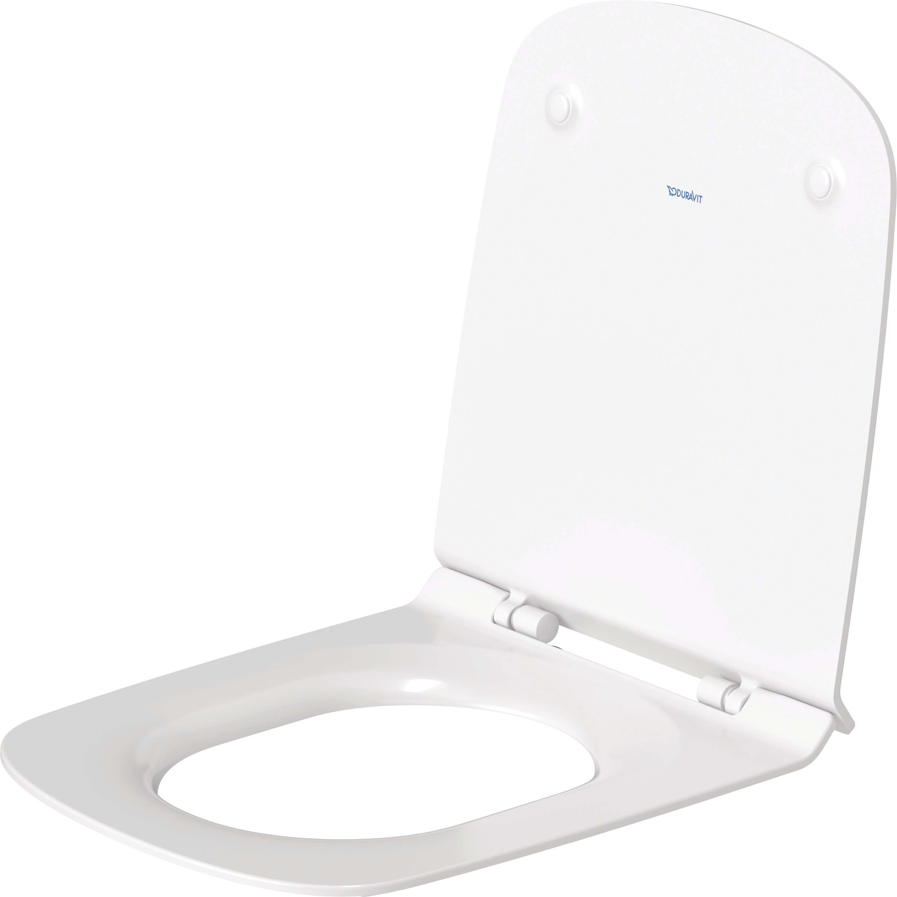 Duravit  Capac wc duravit durastyle, softclose, duroplast, alb, 0063790000