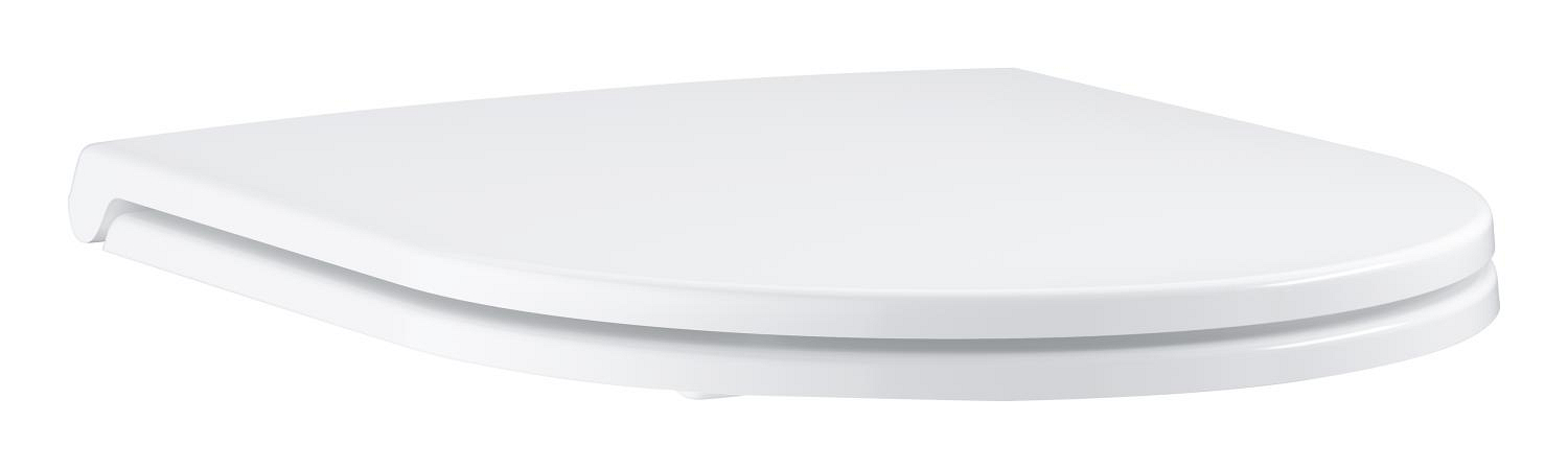 Capac WC Grohe 39913001, 425 mm, 368 mm, 1 functii speciale, capac softclose, oval, duroplast, slim, Alb