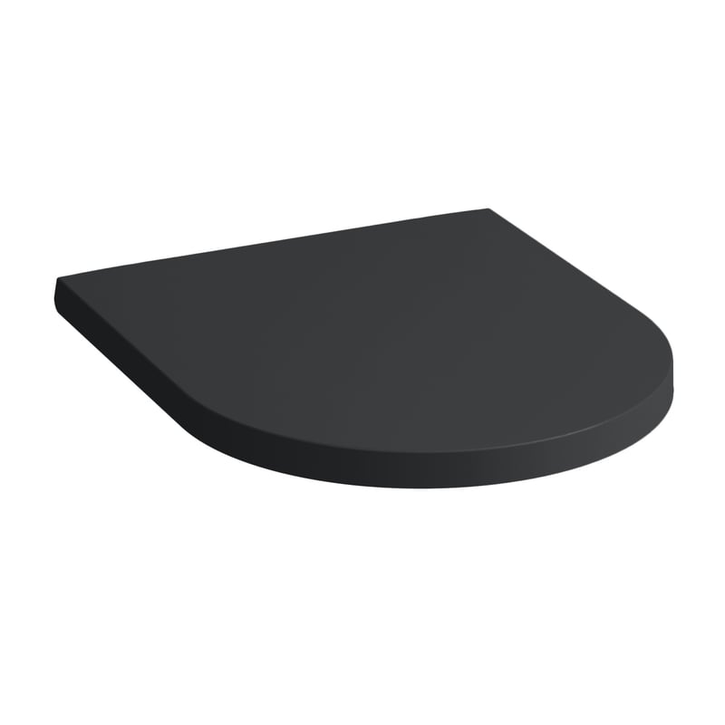 Laufen Capac wc laufen kartell, softclose, mat, negru, h8913337160001