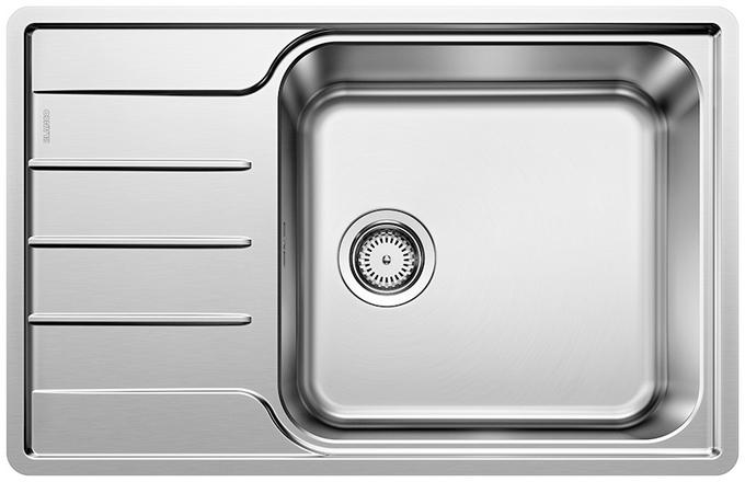 Blanco Chiuveta bucatarie blanco lemis xl 6, otel, 780 x 500 mm, pe blat, crom, 525111