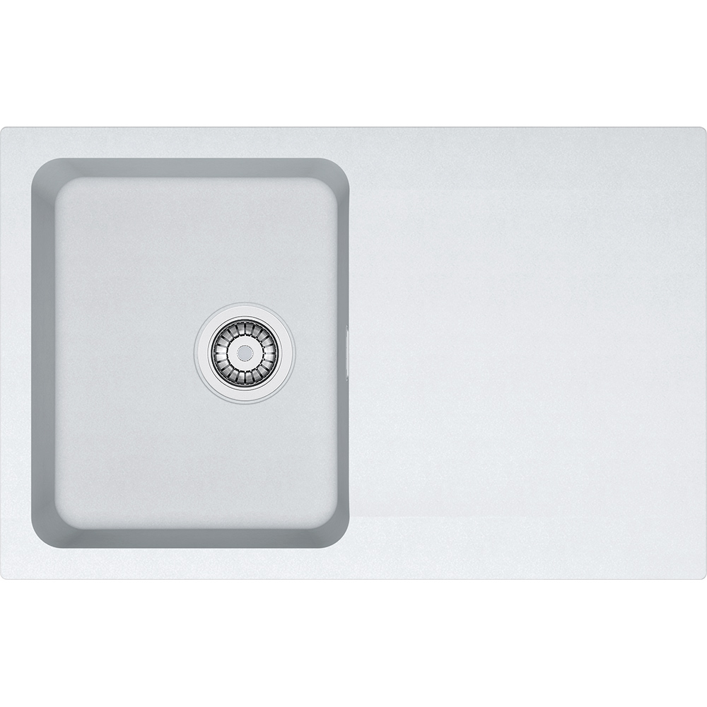 Franke Chiuveta bucatarie franke orion, tectonite, 780 x 500 mm, pe blat, alb, 114.0288.585