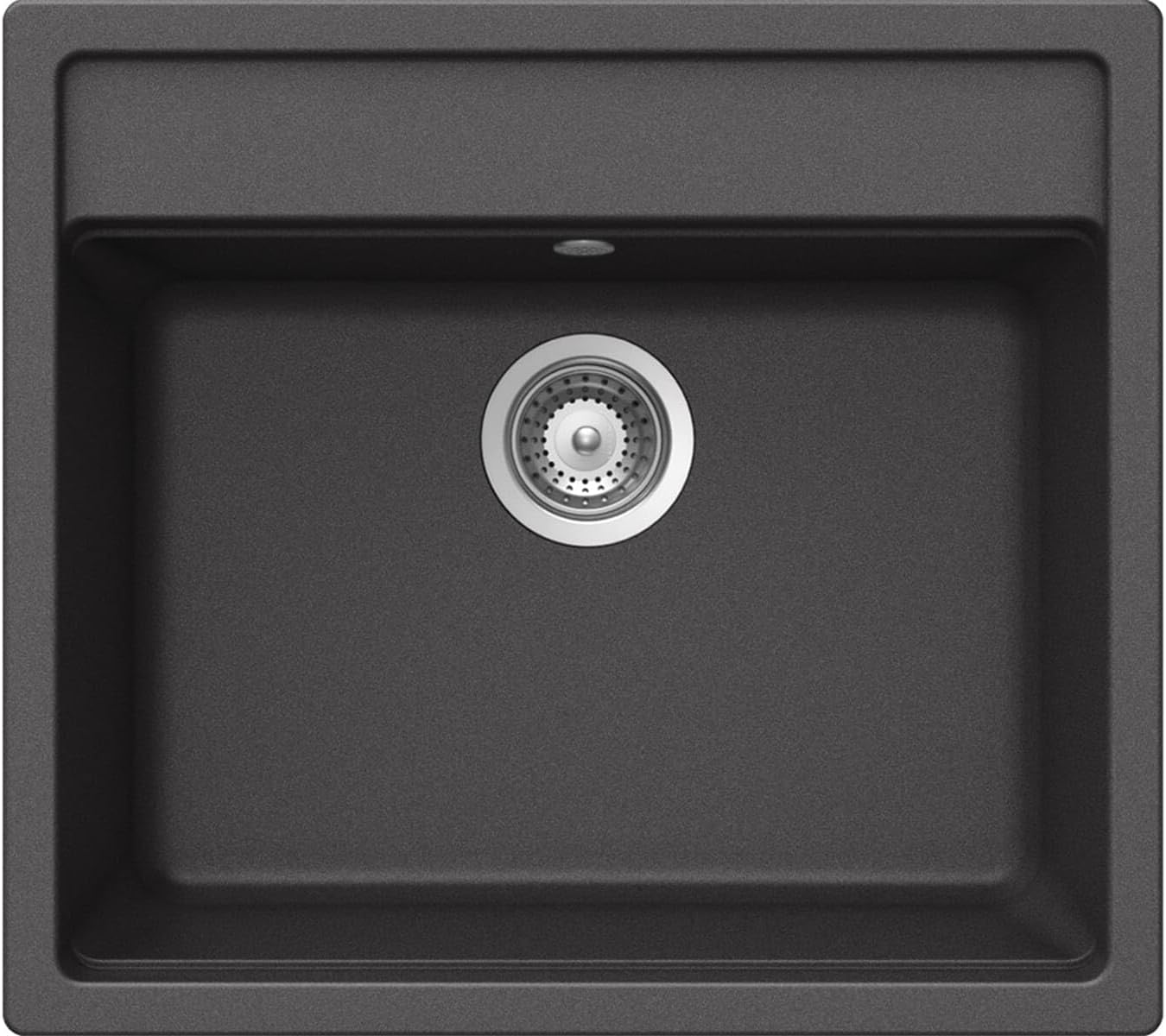 SCHOCK Chiuveta bucatarie schock nemo, granit, pe blat, 570 x 510 mm, negru onyx, nemn100agon