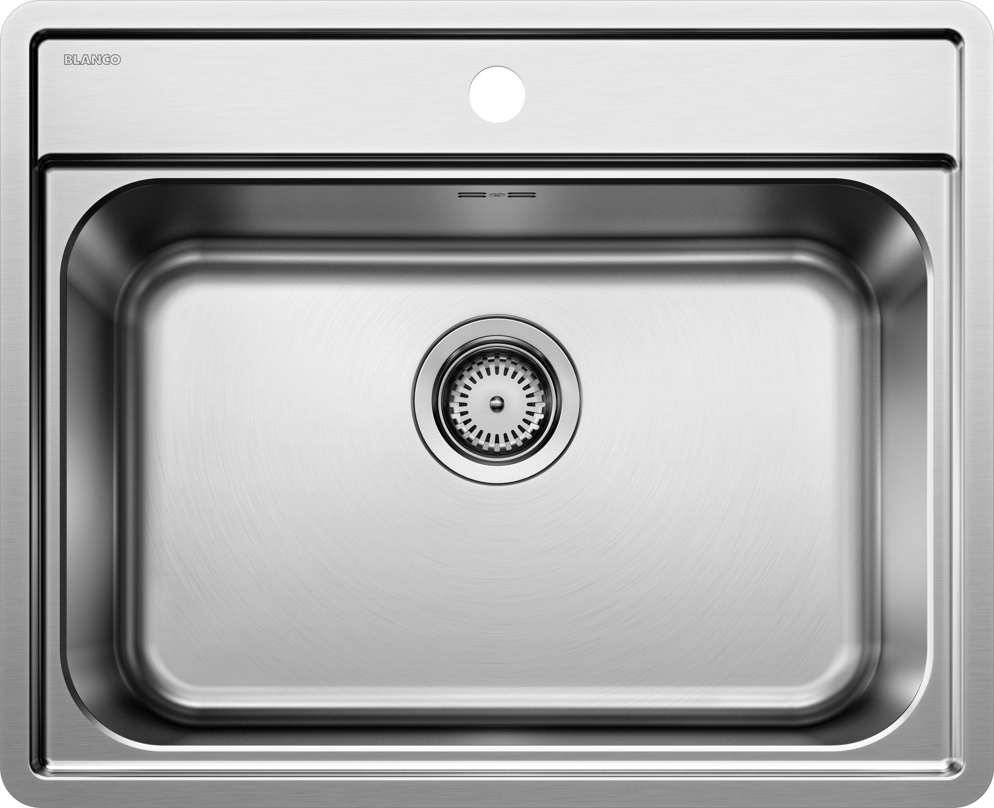 Blanco Chiuveta de bucatarie blanco lemis 6 525108, inox, 615 x 500 mm, montare pe / in blat, 1 cuva, crom