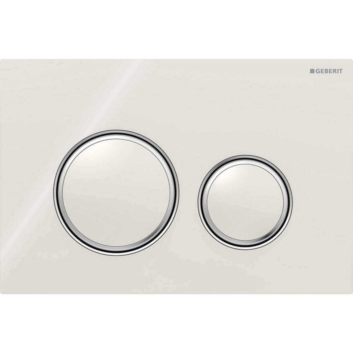 Geberit  Clapeta actionare wc geberit sigma 21 115.884.jl.1, dubla spalare, orizontala, 246 x 164 mm, lucios, bej
