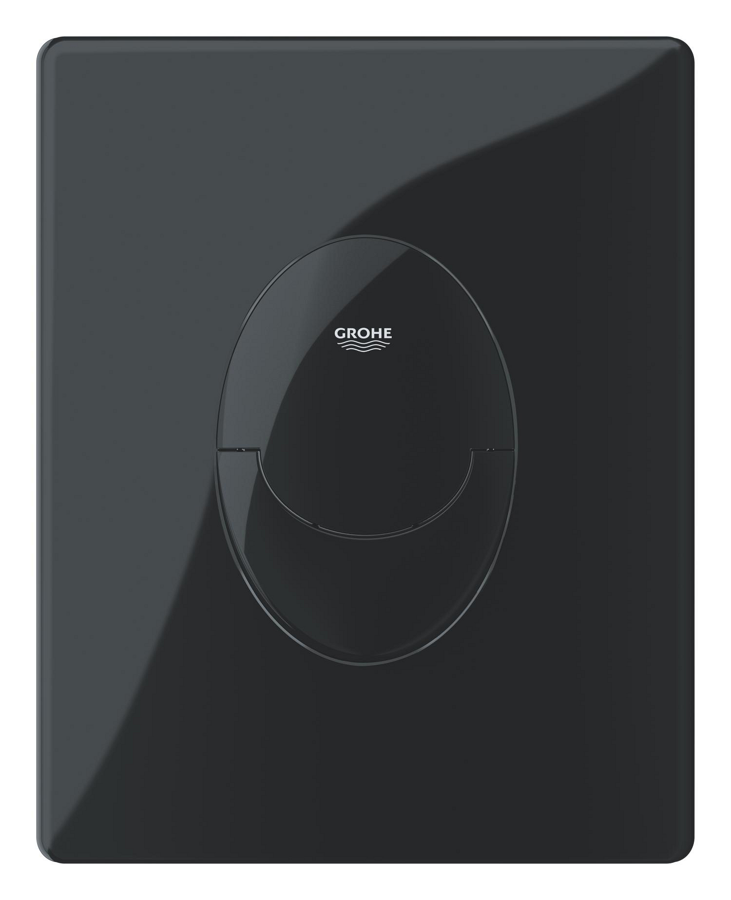 Grohe Clapeta actionare wc grohe start 38964kv0, dubla, verticala, 156 x 197 mm, abs, lucios, negru