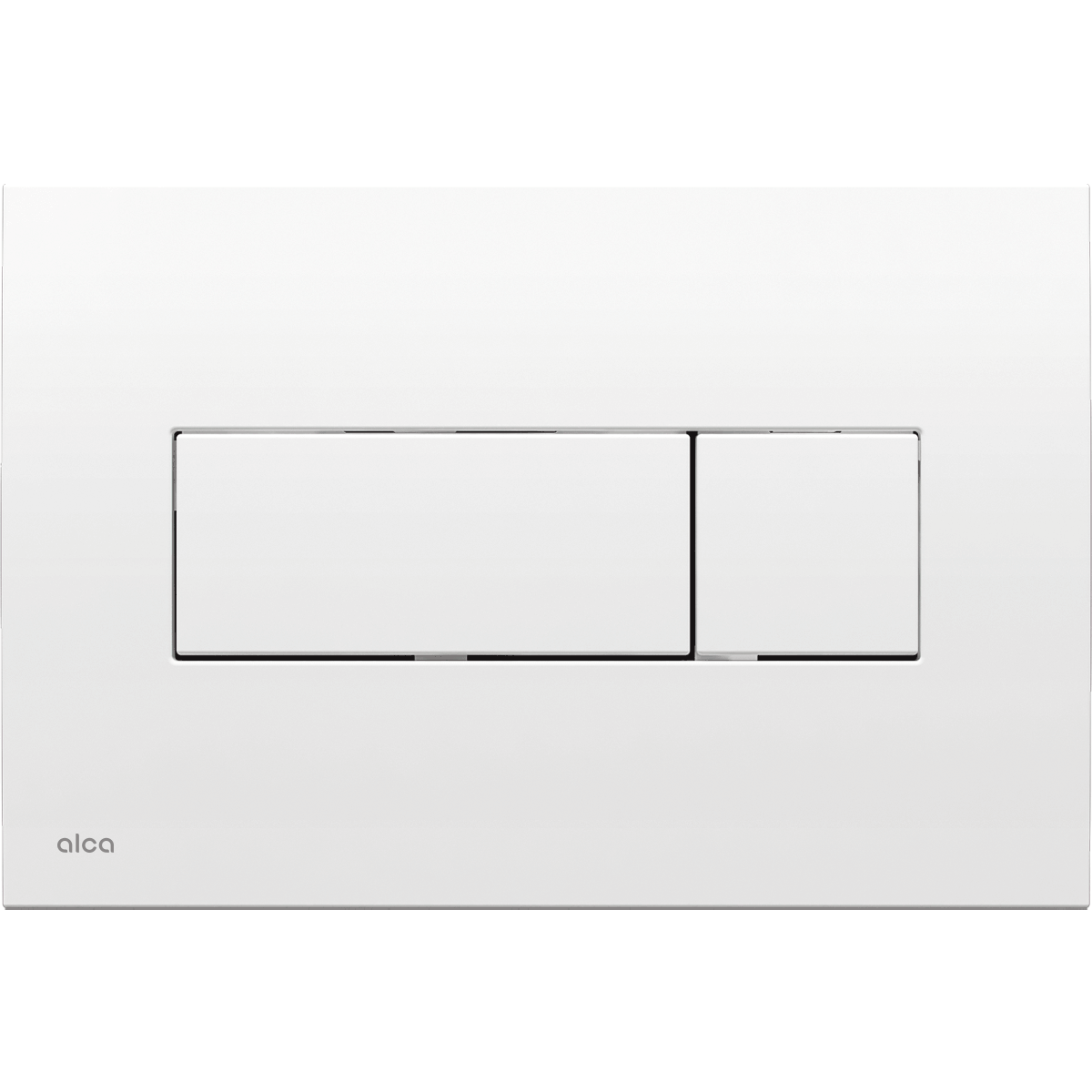 Alca Clapeta wc alca basic, dubla, orizontala, 165 x 247 mm, abs, mat, alb, m370
