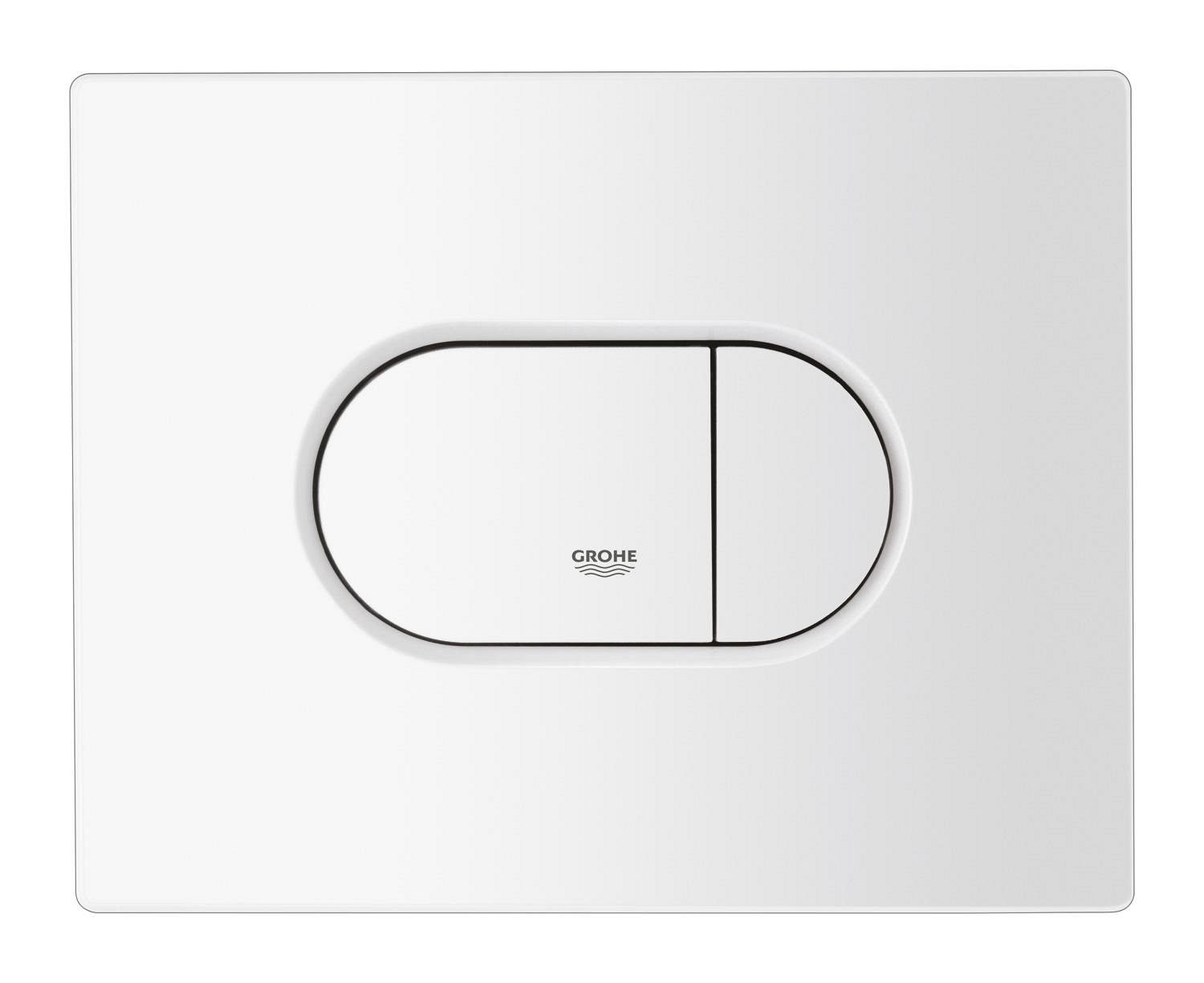 Grohe Clapeta wc grohe arena cosmo 38858sh0, dubla, orizontala, 156 x 197 mm, platic, mat, alb