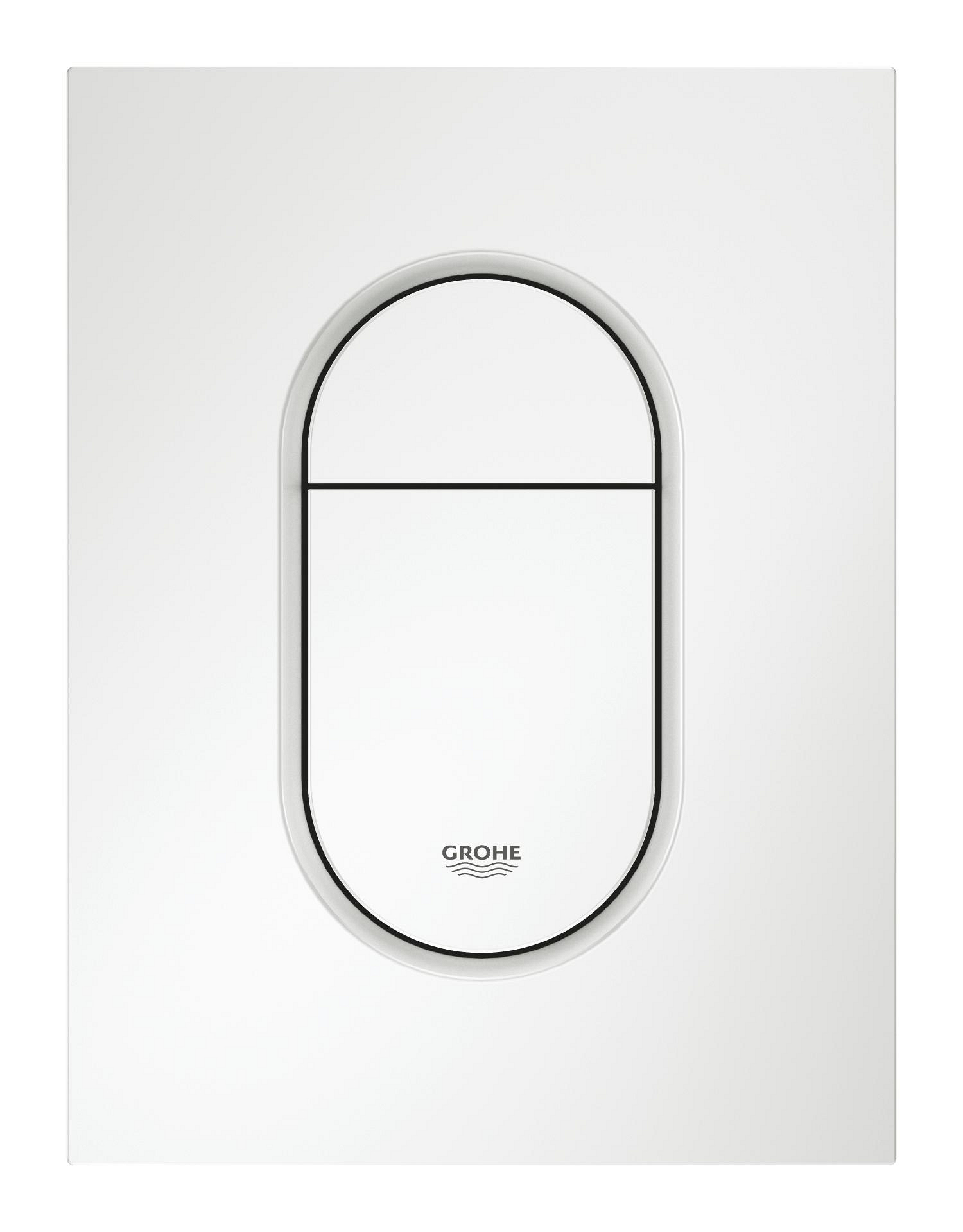 Grohe Clapeta wc grohe arena cosmo, s, 130 x 172 mm, verticala, plastic, mat, alb, 37624sh0