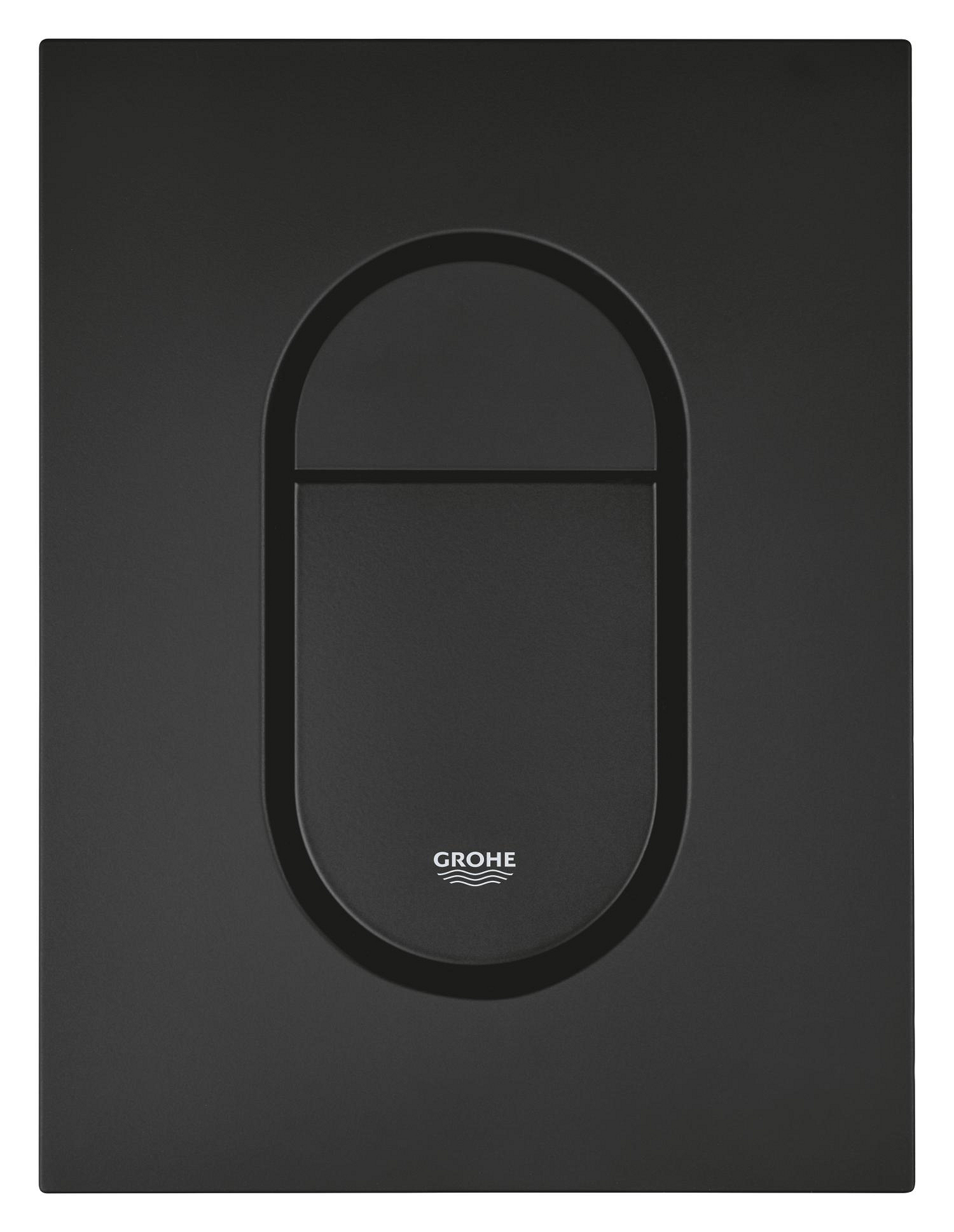 Grohe Clapeta wc grohe arena cosmo s, dubla, verticala, 130 x 172 mm, plastic, mat, negru, 37624kf0