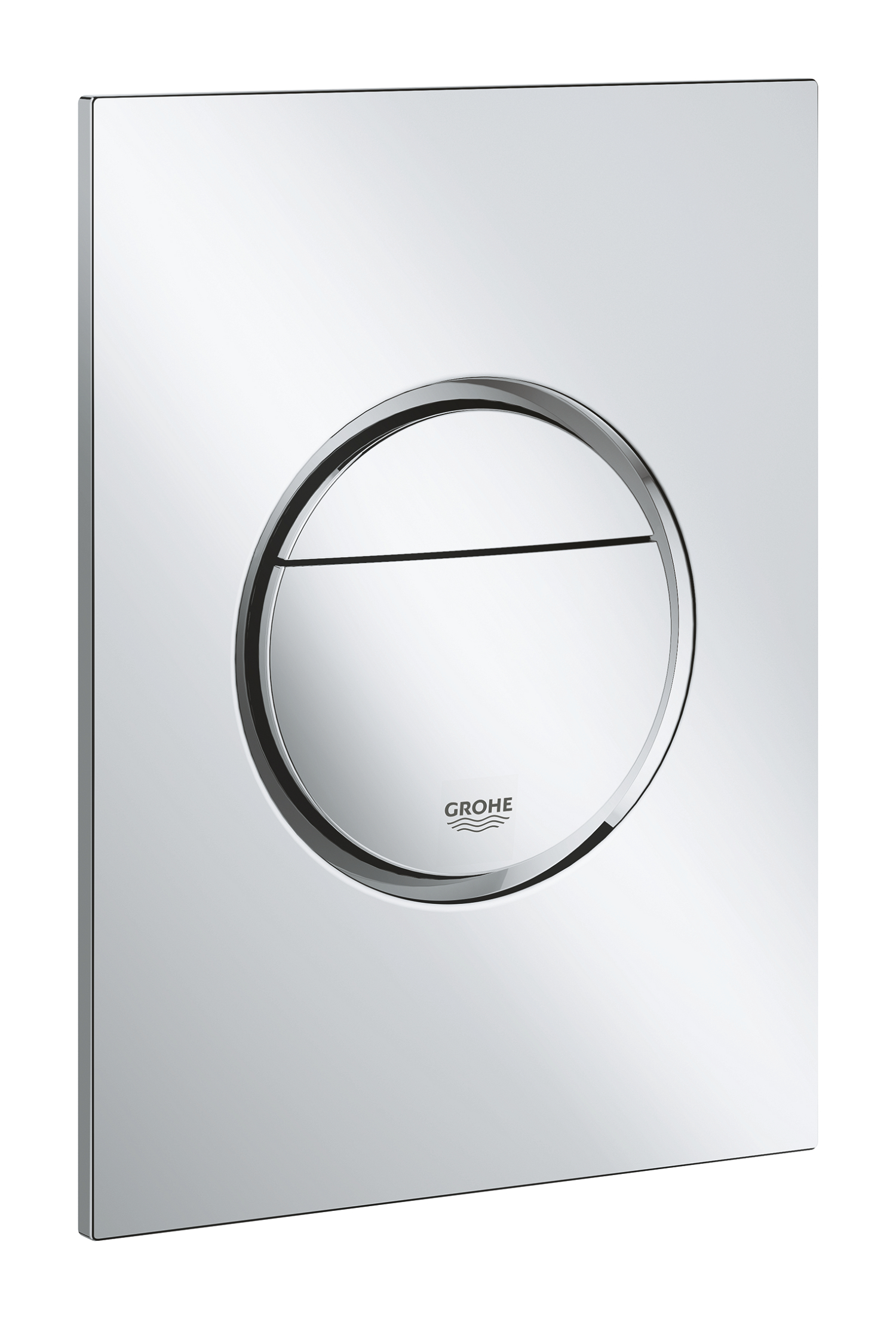 Clapeta WC Grohe 37601000, 130 mm, 172 mm, functie eco, verticala, incastrat pentru tip rezervor, Crom