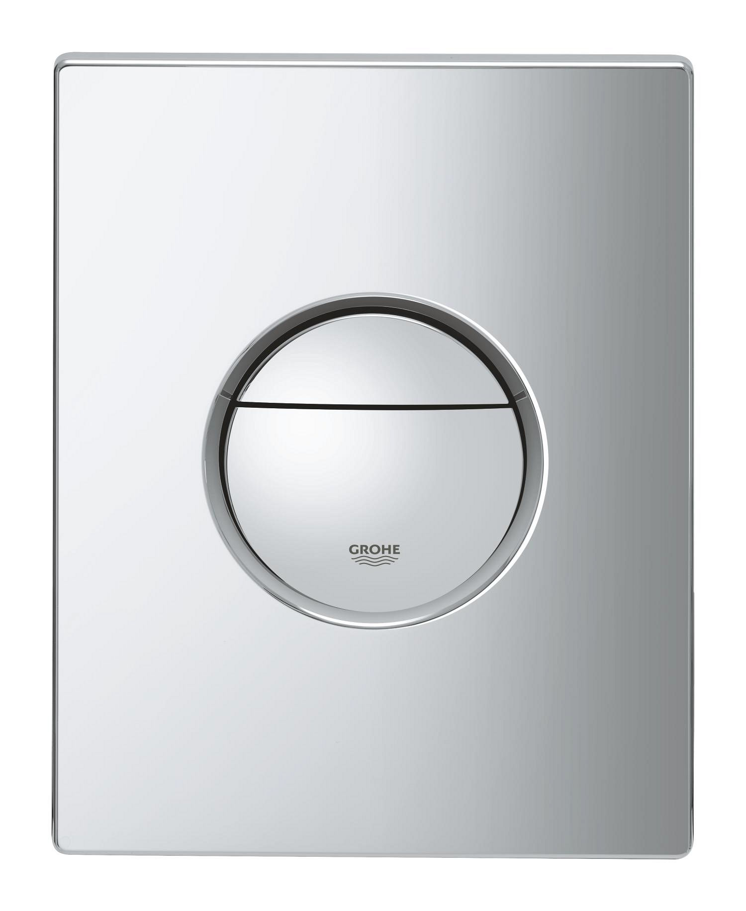 Clapeta WC Grohe 38965000, 156 mm, 197 mm, functie eco, verticala, incastrat pentru tip rezervor, Crom