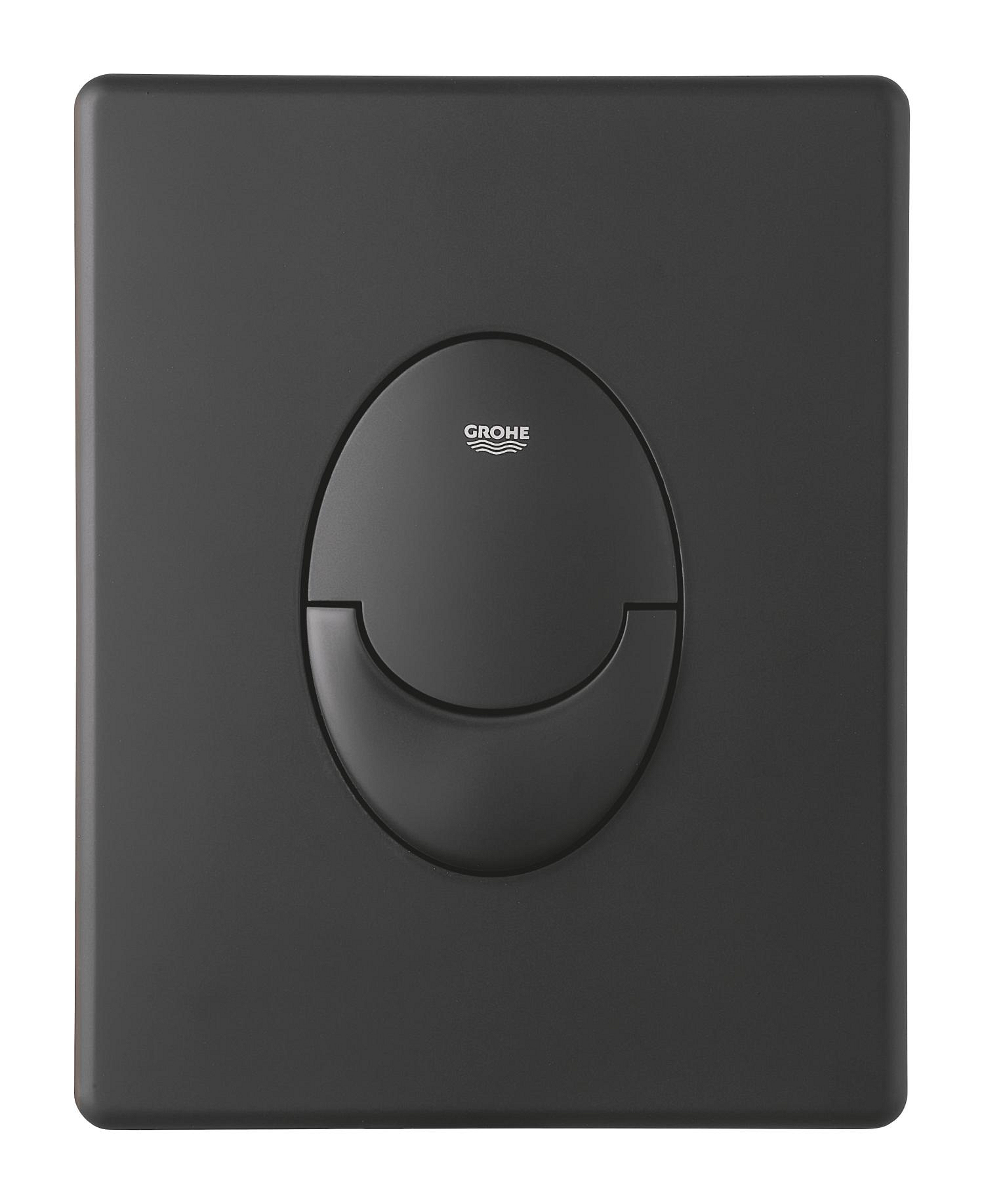 Grohe Clapeta wc grohe skate air, dubla, 156 x 197 mm, verticala, plastic, mat, negru, 38505kf0