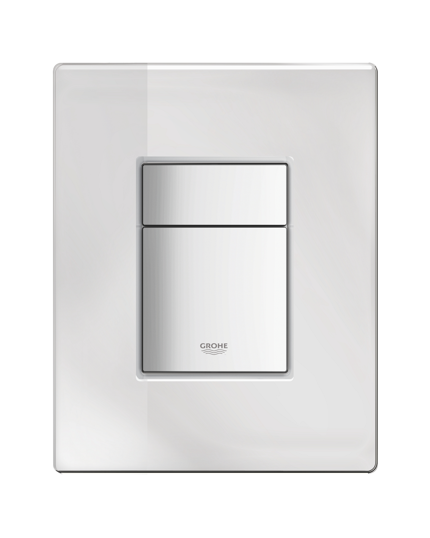 Grohe Clapeta wc grohe skate cosmo, dubla, verticala, 197 x 156 mm, sticla/oglinda, alb, 389160a0