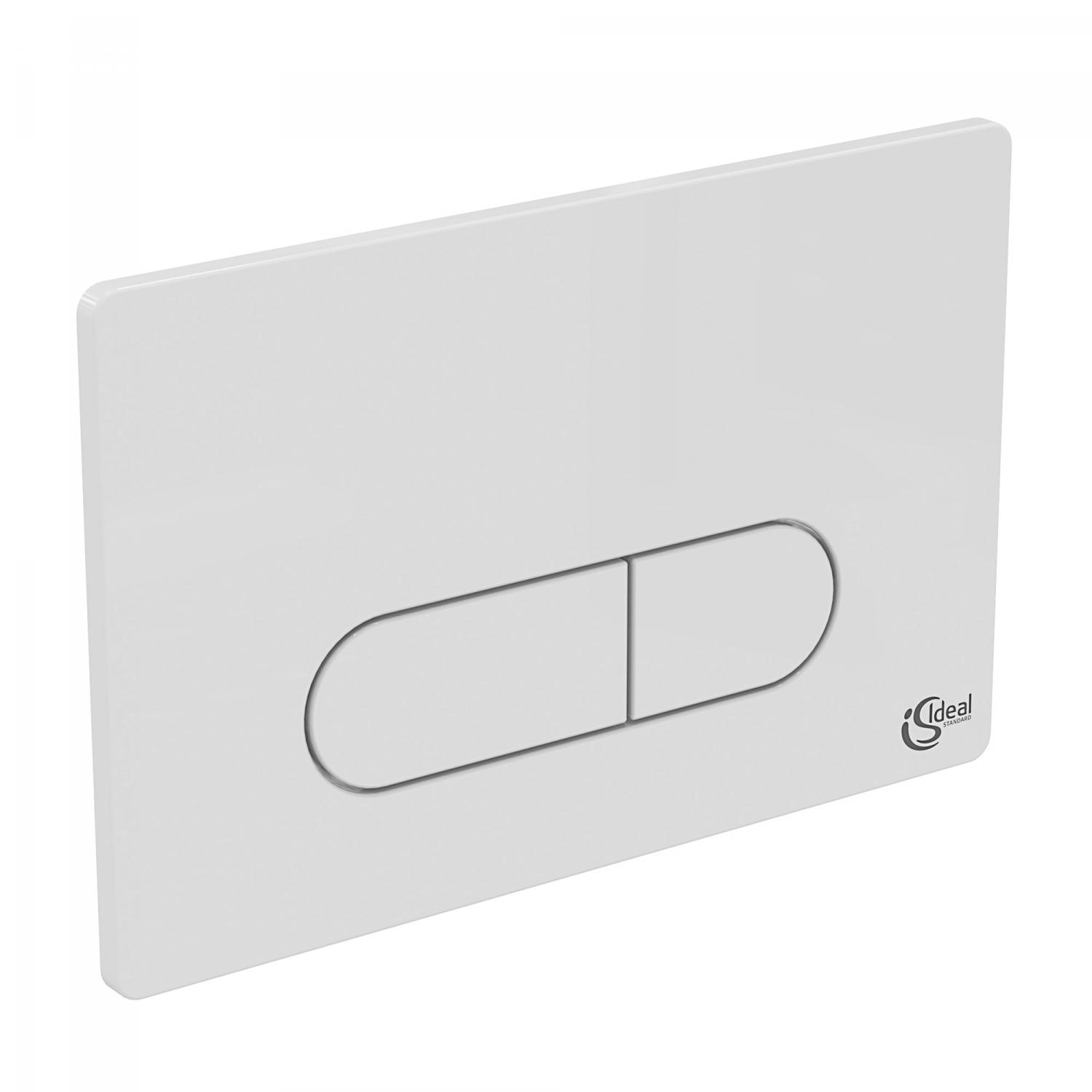 Ideal Standard Clapeta wc ideal standard oleas, dubla, 154 x 234 mm, orizontala, abs, lucios, alb, r0117ac