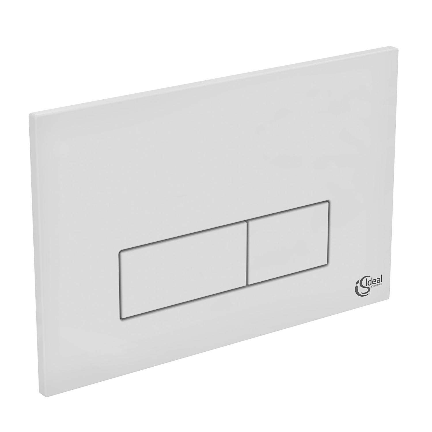 Ideal Standard Clapeta wc ideal standard oleas m2, dubla, 154 x 234 mm, orizontala, abs, lucios, alb, r0122ac