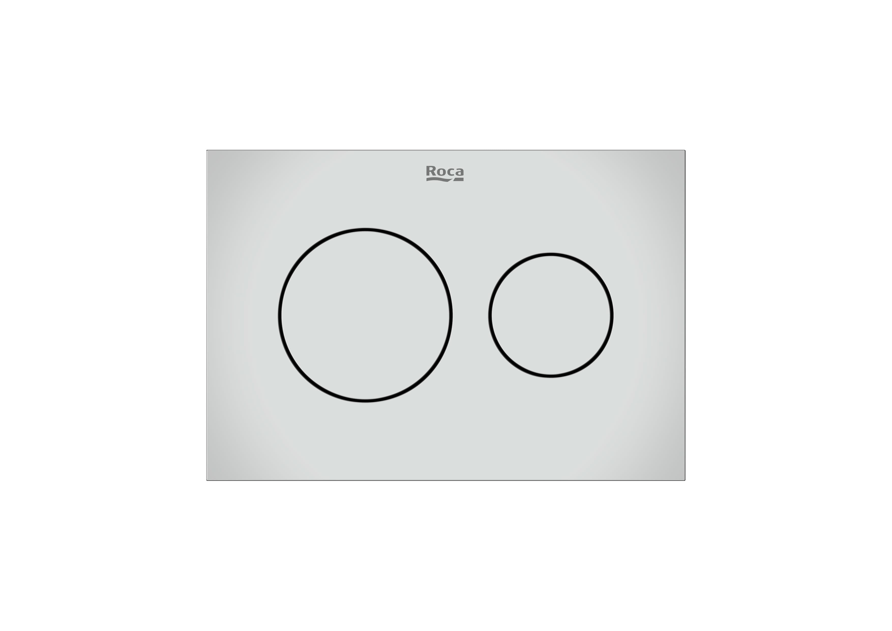 Roca Clapeta wc roca dublo s, orizontala, 194 x 134 mm, dubla, plastic, crom, a890223301
