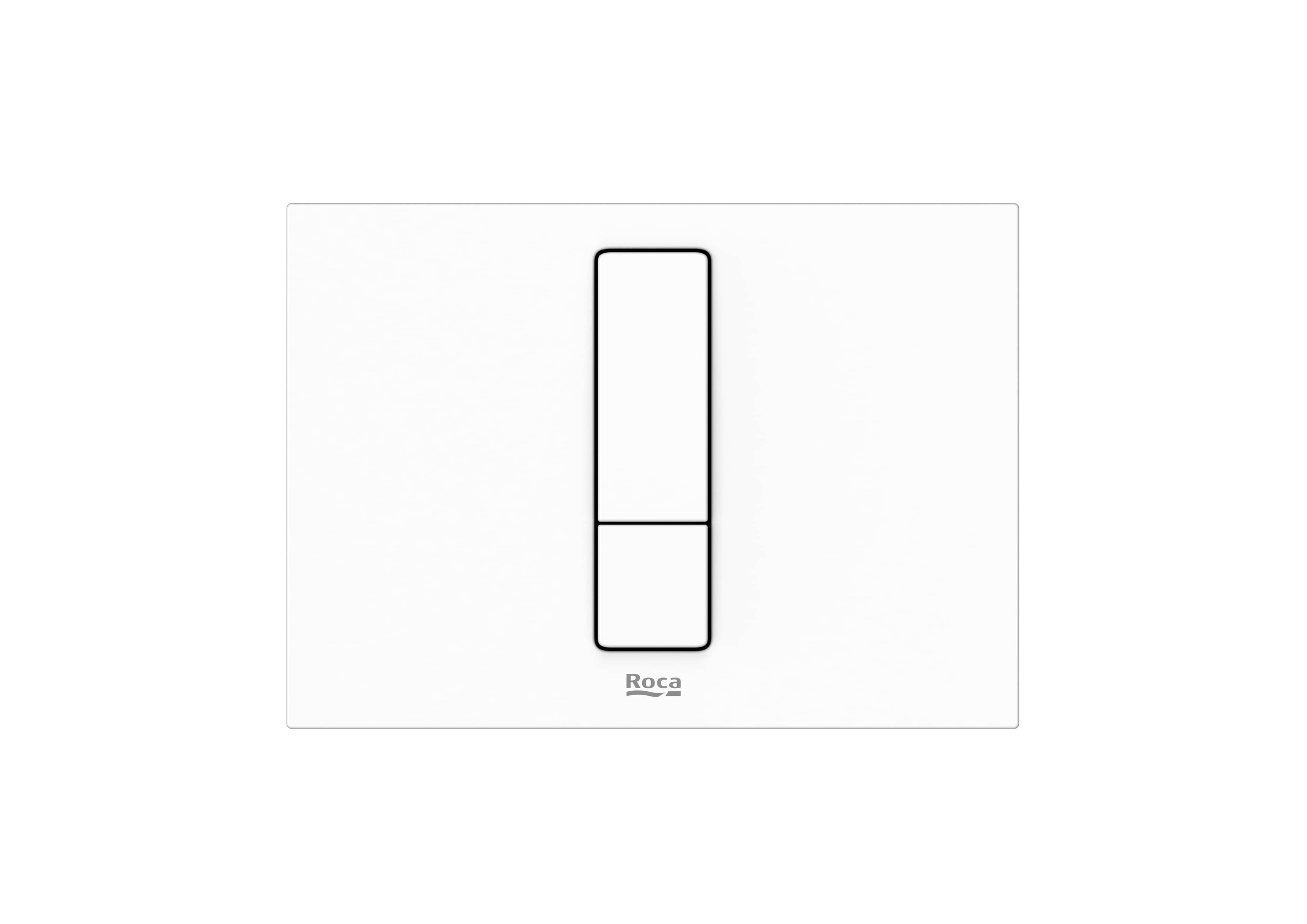 Clapeta actionare Roca A890221300, Duplo S, pentru toaleta, tip instal