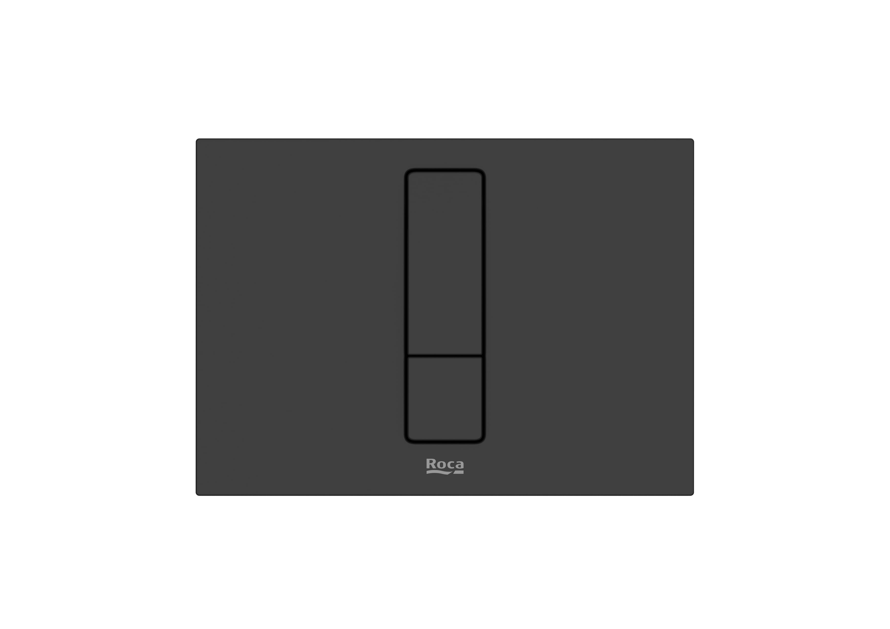 Roca Clapeta wc roca duplo s, dubla, orizontala, 202 x 145 mm, plastic, mat, negru, a890221306