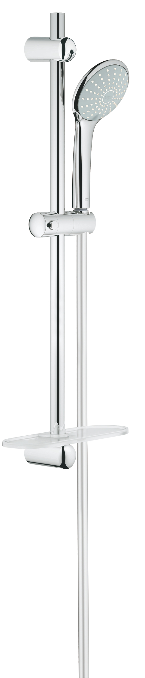 Grohe Coloana de dus grohe euphoria 110, 2 functii, 600 mm, etajera, crom, 27230001