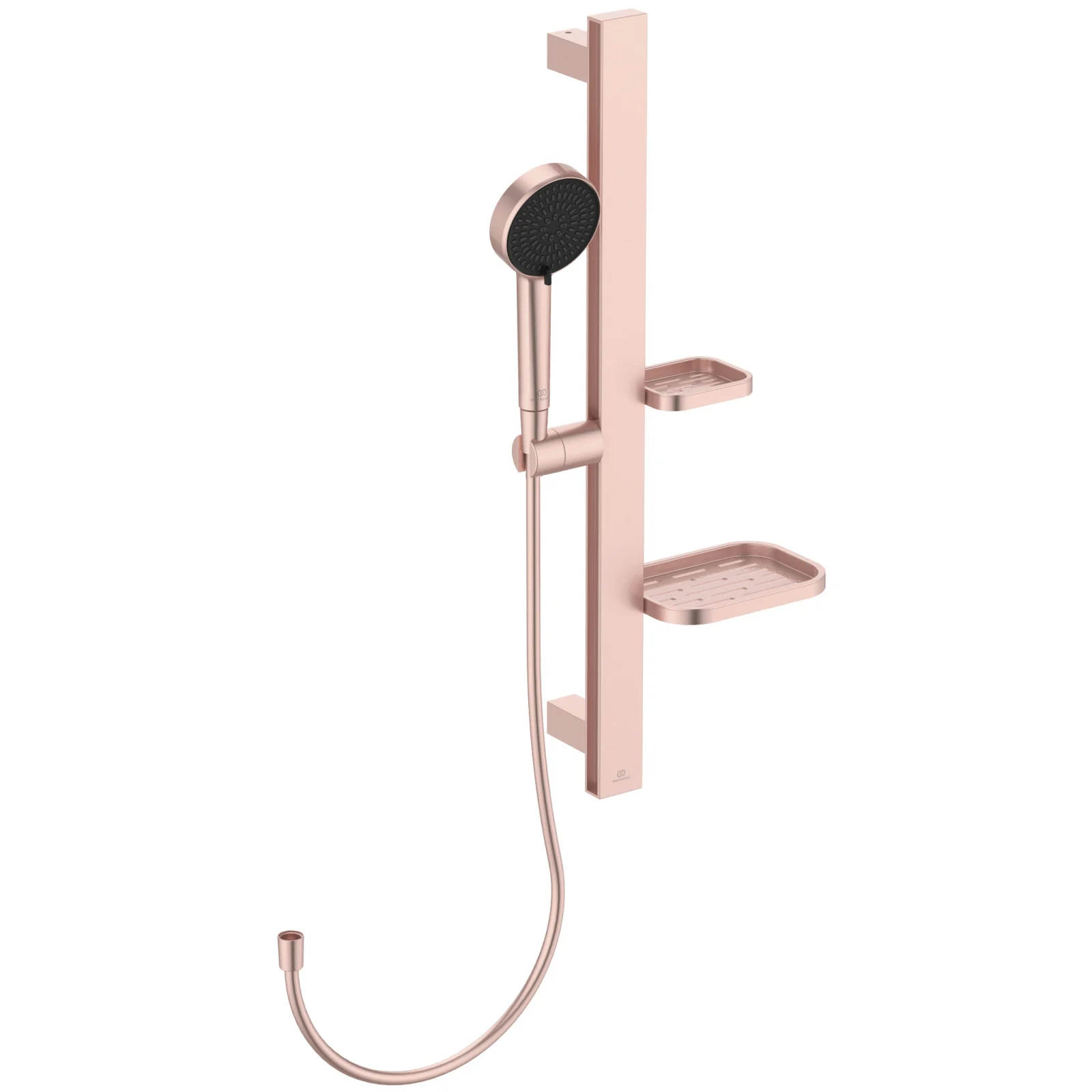 Ideal Standard Coloana de dus ideal standard alu+, 600 mm, 2 functii, etajera, mat, cupru, bd586ro