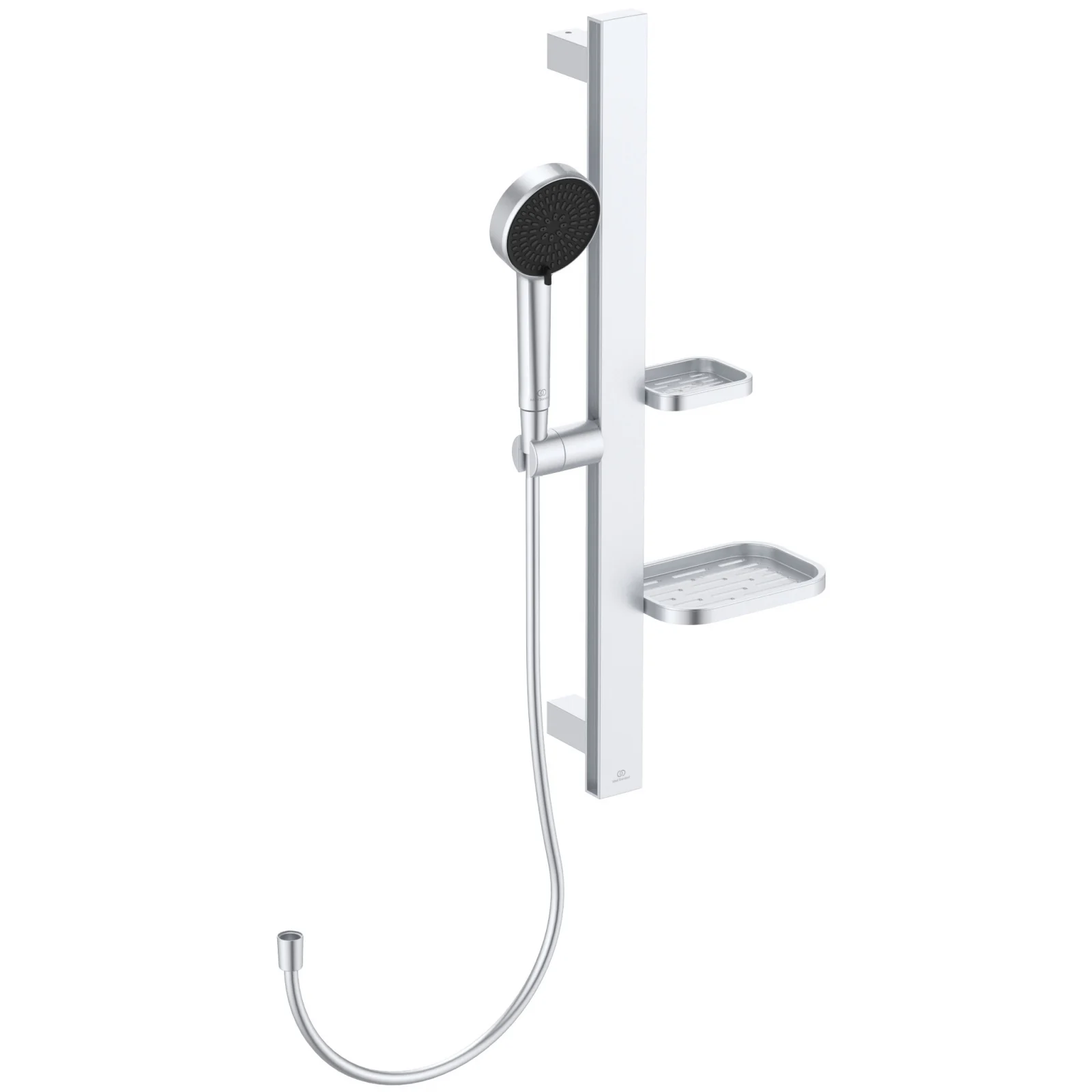 Ideal Standard Coloana de dus ideal standard alu+, 600 mm, 2 functii, etajera, mat, crom, bd586si