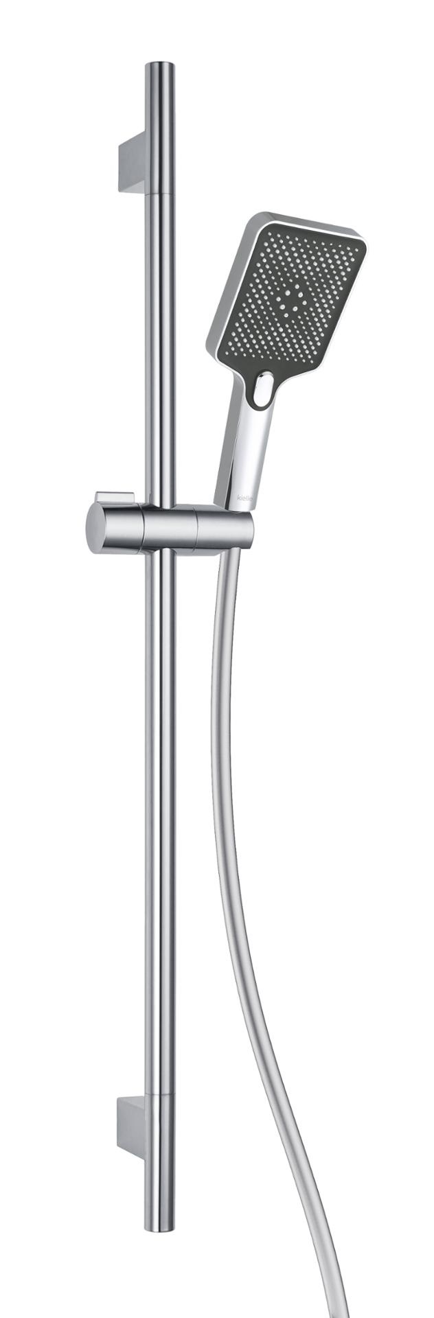 Kielle  Coloana de dus kielle vega 20418se1, 1/2'', 700 mm, 3 pulverizari, 1.5 m, anti-calcar, crom