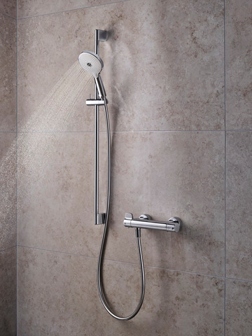 Coloana de dus Duravit UV0680003010, dus, montaj aparent, numar functi