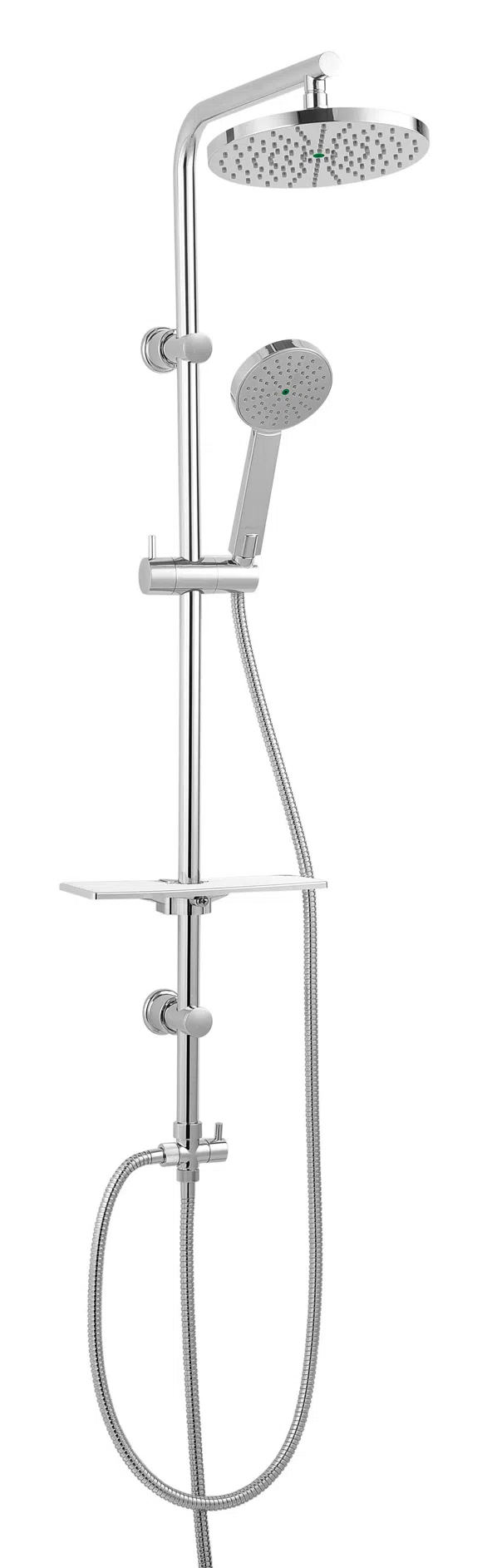 Ferro Coloana dus ferro amiga, aparenta, dus fix 200 mm, 1 functie, crom, np25vl