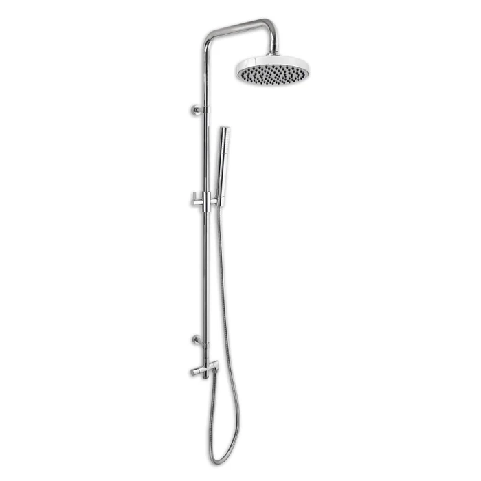 Ferro Coloana dus ferro nova, aparenta, dus fix 200 mm, 1 functie, crom, set060/1.0
