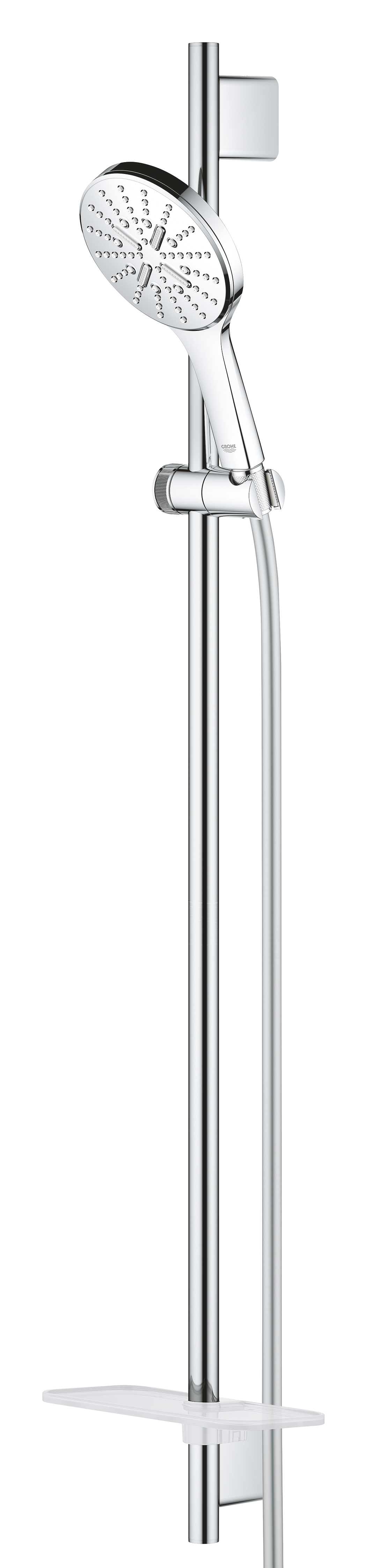 Coloana de dus Grohe 26548000, dus SmartActive 130, montaj aparent, pe