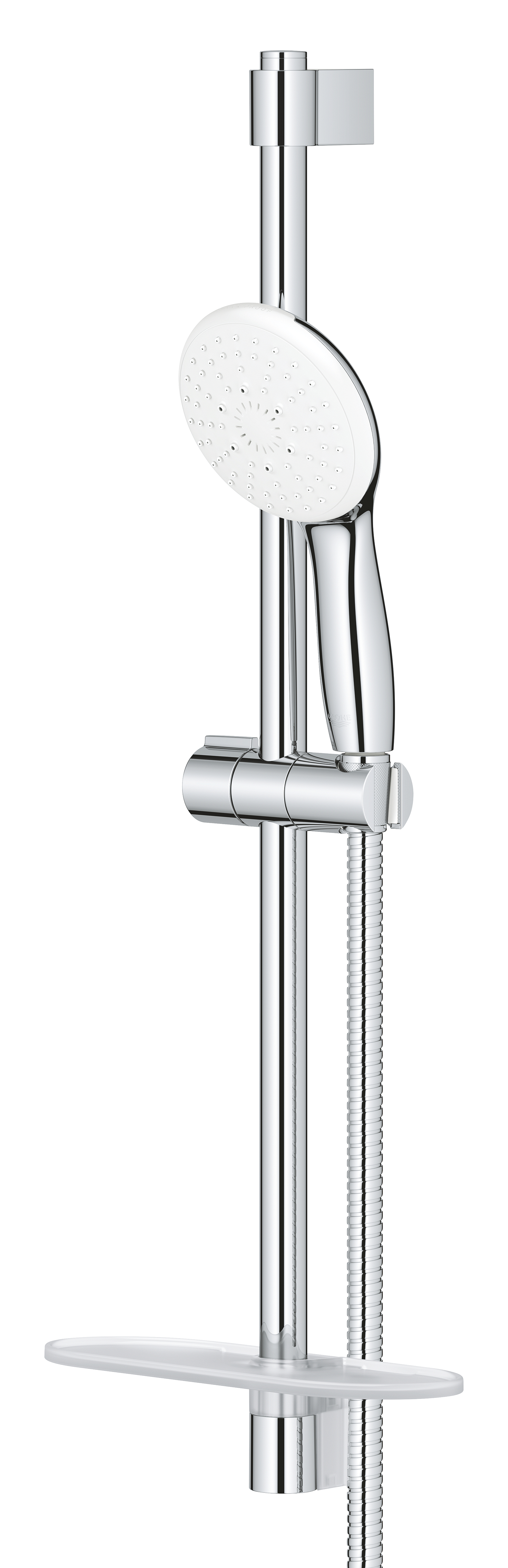 Coloana dus Grohe 26918003, 1.75 m, 110 mm, 600 mm, 3 functii para dus, 1/2 conexiune furtun, conexiune universala, Crom