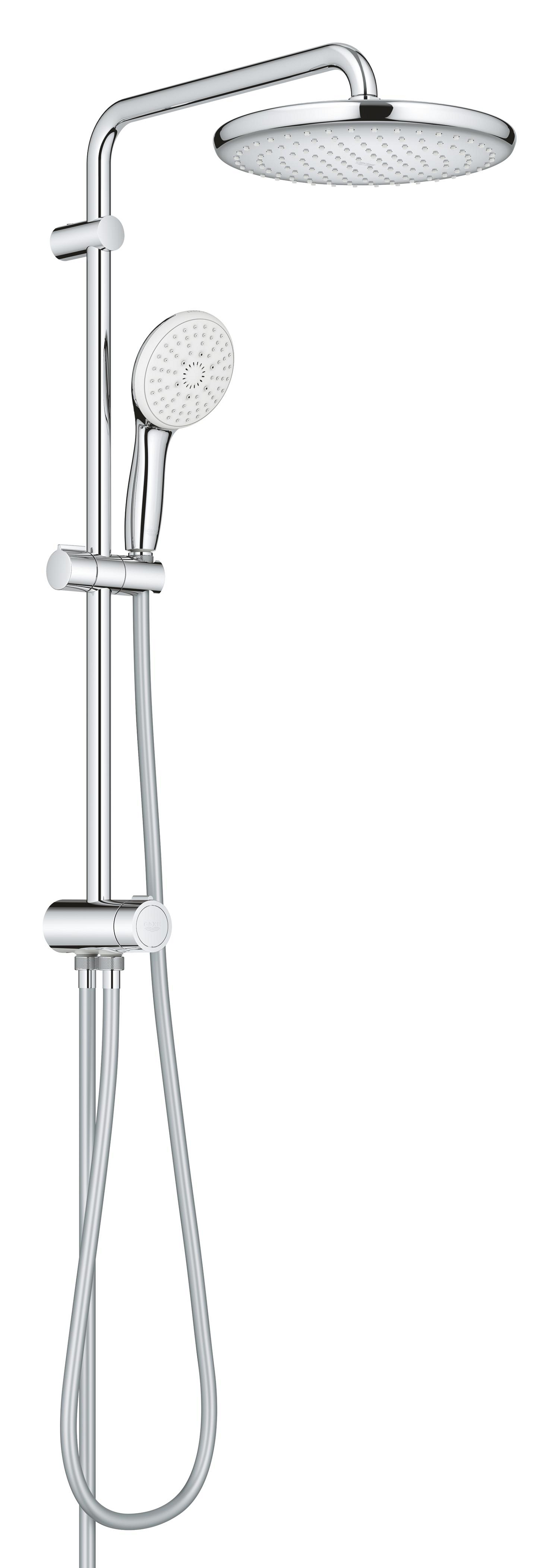 Coloana dus Grohe 26980001, 1.5 m, 110 mm, 736 mm, 250 mm, 3 functii para dus, 1/2 conexiune furtun, Crom