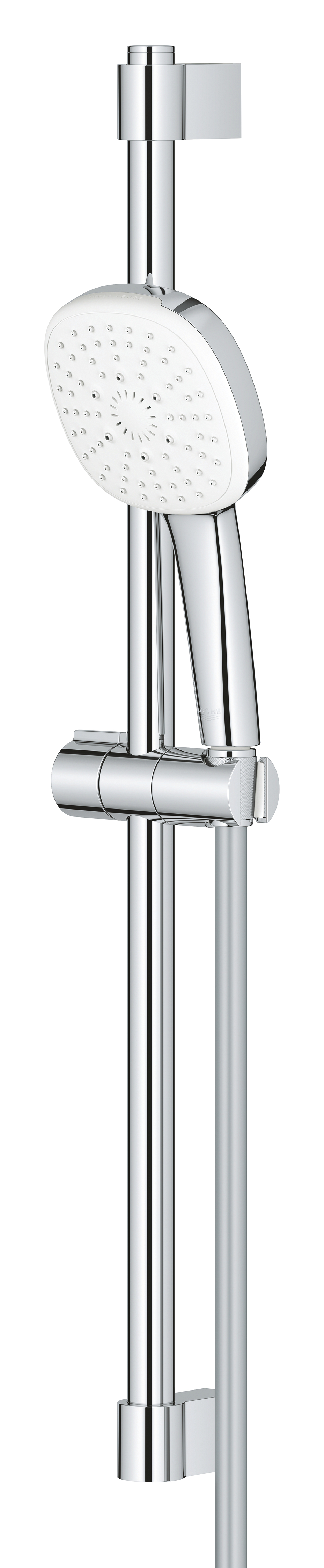 Coloana dus Grohe 27786003, 1.75 m, 110 mm, 600 mm, 3 functii para dus, 1/2 conexiune furtun, conexiune universala, Crom