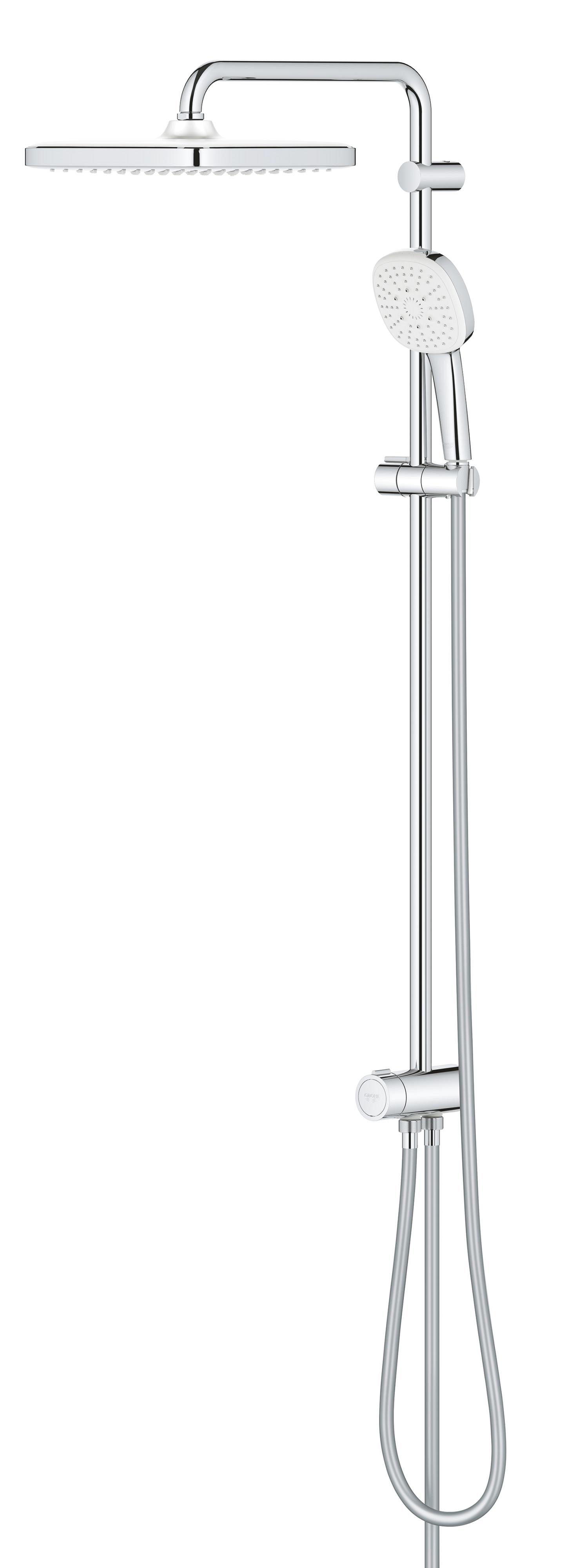 Coloana de dus Grohe 26694001, dus Tempesta Cube 250, montaj aparent, 
