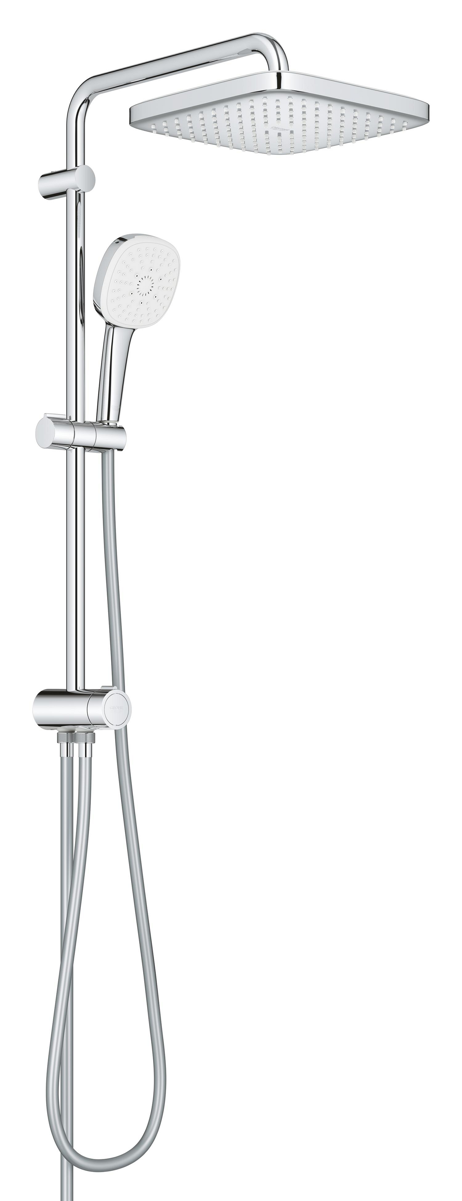 Grohe Coloana dus grohe tempesta cube 250, aparent, dus fix 250 mm, 1 functie, crom, 26977001