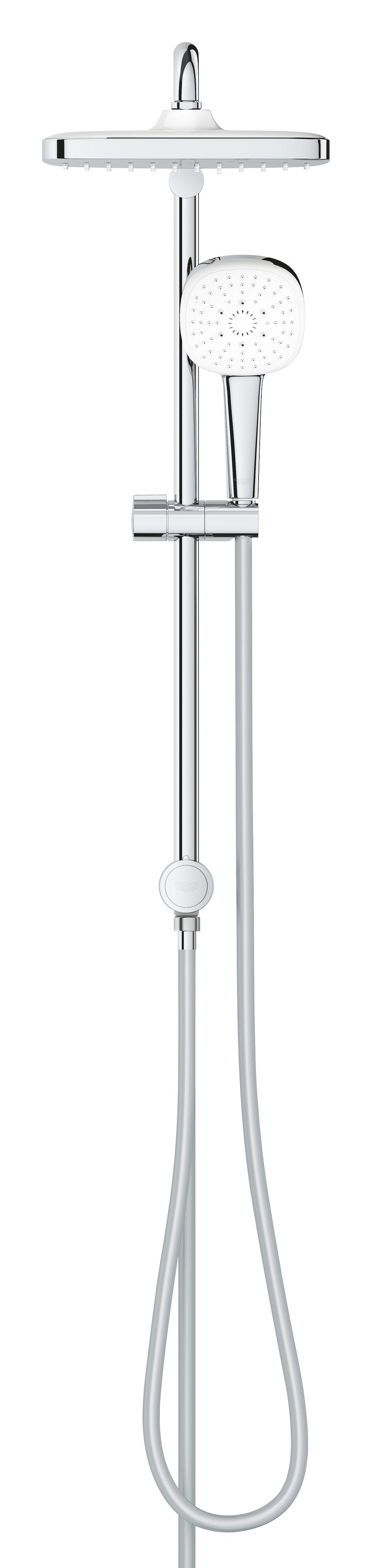 Coloana dus Grohe 26977001, 1.5 m, 110 mm, 736 mm, 250 mm, 3 functii para dus, 1/2 conexiune furtun, Crom